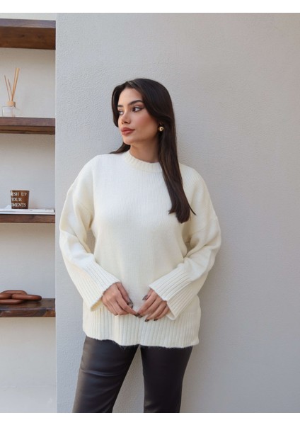 Bisiklet Yaka Yumuşak Triko Kazak fırsatları