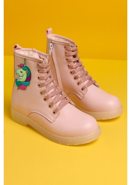 Darine Pudra Unicorn Patchli Bağcıklı Çocuk Bot fırsatları