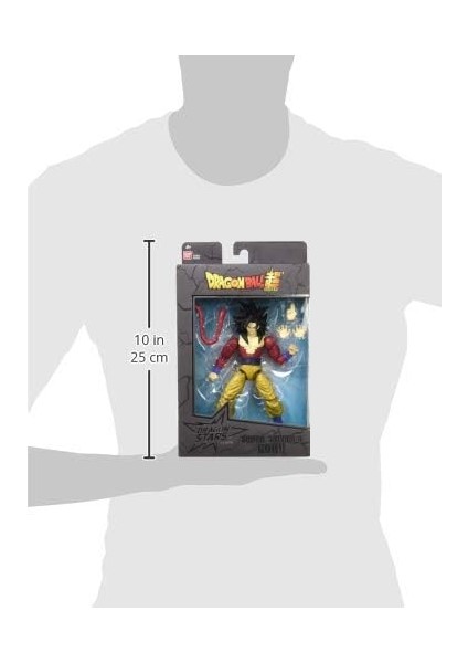16 cm Dragon Ball Super Saiyan 4 Goku Poz Verilebilir Figür, Dragon Stars Serisi fiyatları