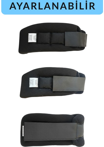 Ayarlanabilir Boyunluk | Süngerli Kumaş | Anatomik Tasarım | Ayarlanabilir Cırtlı | Siyah Boyunluk modelleri