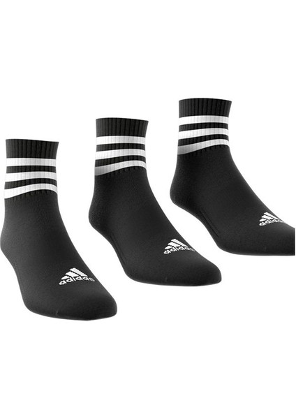 Sportswear IC1317 3-Stripes Cushioned Sportswear Low-Cut Socks 3 Pairs