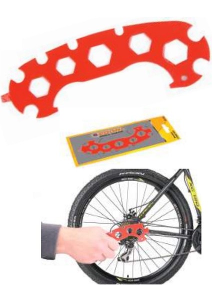 Bisiklet Tamir Anahtarı 15IN1 + Anahtarlık 06-20MM 2’li Set Dayanıklı Kombo TRX9FQ modelleri