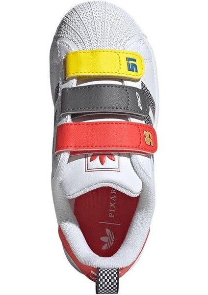 Çocuk Beyaz Sneaker Superstar Iı Cf C JQ1337 modelleri
