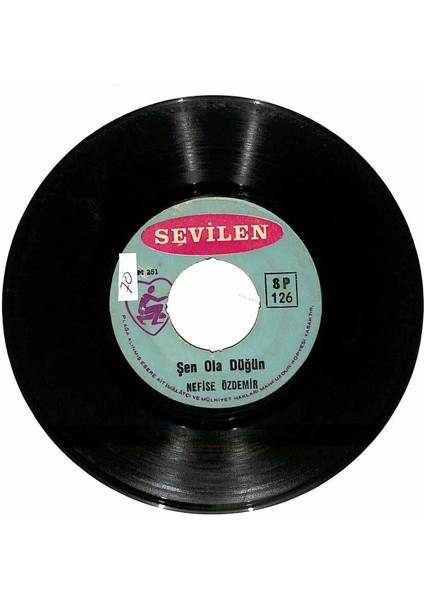 Nefise Özdemir - Şen Ola Düğün Dıv Dıv Plak (106) PLK21687