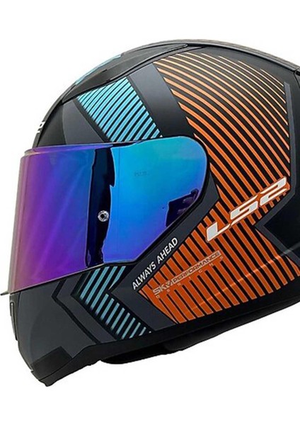 Rapid 2 Extra Full Face Motosiklet Kaskı Şeffaf + Gökkuşağı Vizörlü fiyatları