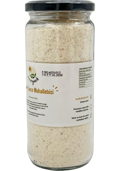 Organik Gece Muhallebisi (Bebek Muhallebisi)