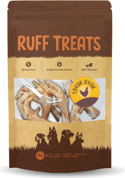 Kurutulmuş Ödül Maması Tavuk Ayak 100GR.