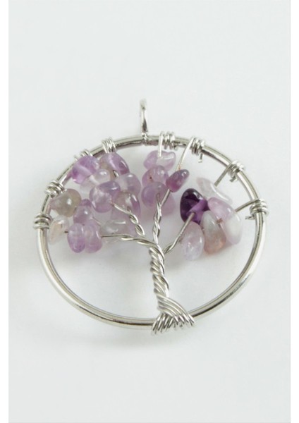 Ametist Kalp Doğaltaş Kolye Ucu fiyatları