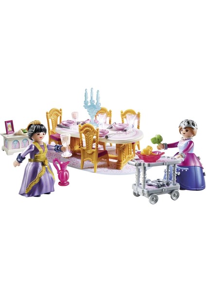 70455 Prenses Yemek Odası, Prensler ve Için Büyülü Dünya,, Yaratıcı Rol Yapma, Oyun Seti 4 Yaş ve Üzeri Çocuklar Için Uygundur