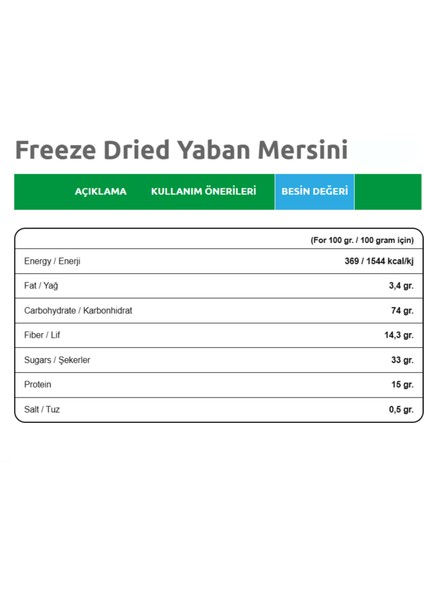 Dondurularak Kurutulmuş Yaban Mersini 20 gr – Freeze Dried Yaban Mersini- Yaban Mersini Meyve Cipsi indirimleri