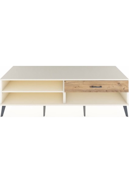 Kronos Tv Ünitesi Tek Raflı Tek Çekmeceli 176X59X51 Aytaşı-Aytaşı/çam