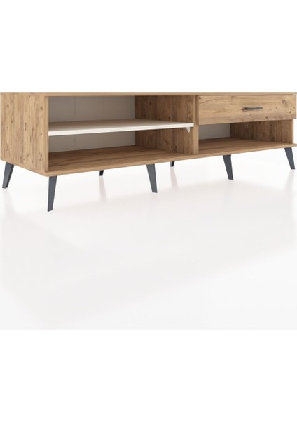 Kronos Tv Ünitesi Tek Raflı Tek Çekmeceli 176X59X51 Çam-Aytaşı/çam fiyatları