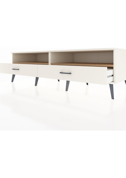 Kronos Tv Ünitesi 2 Raflı 2 Çekmeceli 176X59X51 Aytaşı-Çam/aytaşı fırsatları