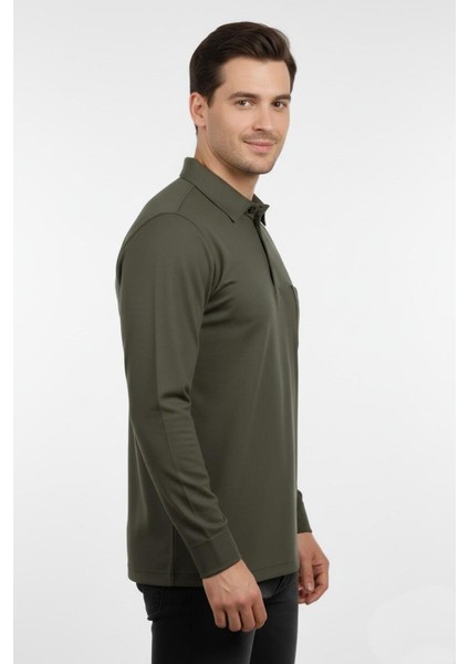 Erkek Gömlek Yaka Kol Manşetli Cepli Sweat 4249 BGL-ST04862 fiyatları