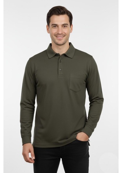 Erkek Gömlek Yaka Kol Manşetli Cepli Sweat 4249 BGL-ST04862 modelleri