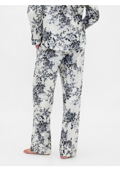 Kadın Açık Gri Poplin Pijama Altı fırsatları