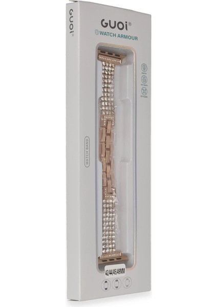 CPT16 Apple Watch 38MM Live Taşlı Kordon - Rose Gold fiyatları