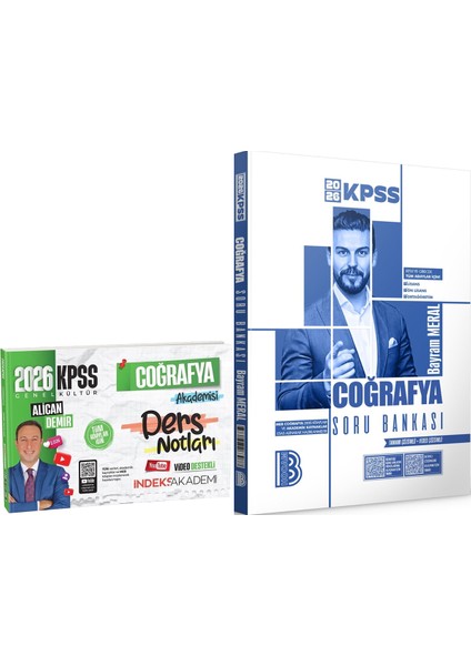 2026 Kpss Genel Kültür Coğrafya Akademisi Ders Notları - 2026 Kpss Coğrafya Çözümlü Soru