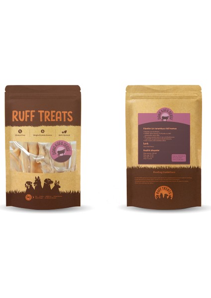 Kurutulmuş Ödül Maması Dana Kafa Derisi 15CM. - 100GR. modelleri