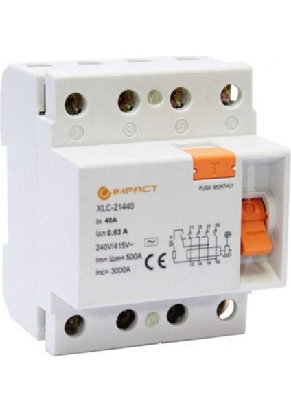 Momentum 0.0XLC-41440 Kaçak Akım Koruma Rölesi