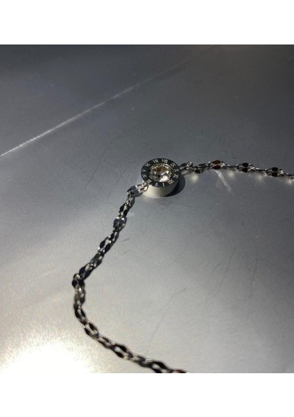 Stainles Steel Zirkon Taşlı Çelik Ikili Bileklik fiyatları