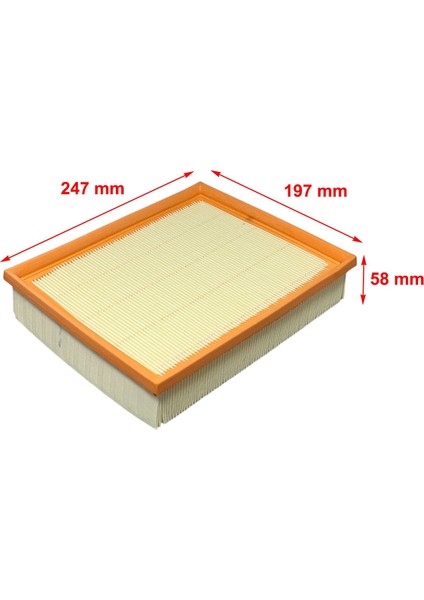 Renault Latitude 1.5d 81 Kw 2010-2016 Hava Filtresi fiyatları