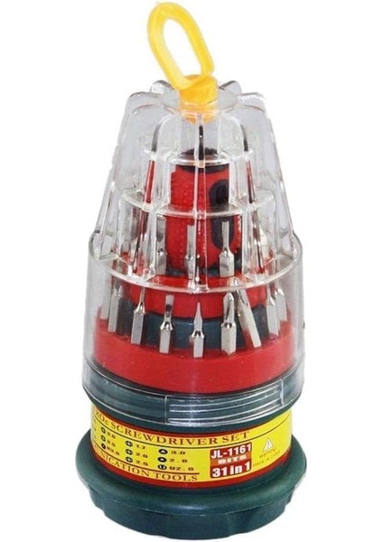 31 Parça Tornavida Uç Tamir Seti Taşınabilir Yumurta Tornavida