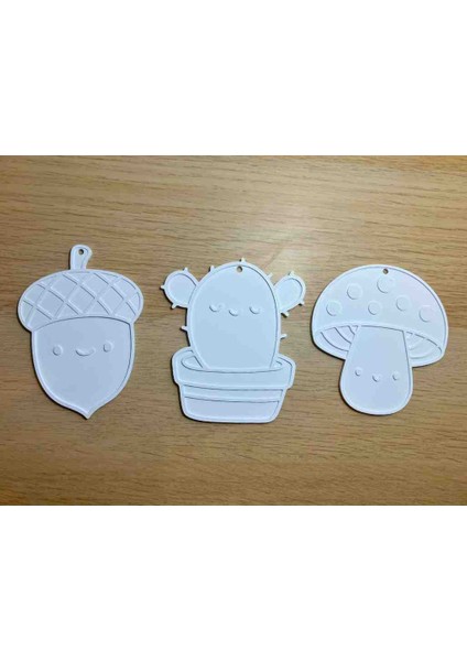 Orman Temalı Plaka Boyama Seti