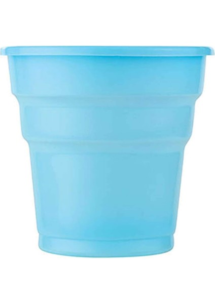 TM-BRD-0028 Plastik Meşrubat Bardağı, Mavi