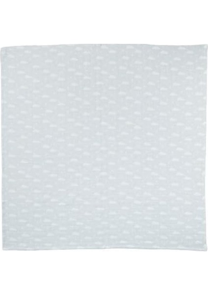 Grey Cloud Muslin Çok Amaçlı Örtü