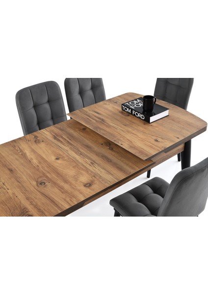 Milano Suna Banklı Mdf Mutfak Masa Sandalye Takımı 60X100 indirimleri