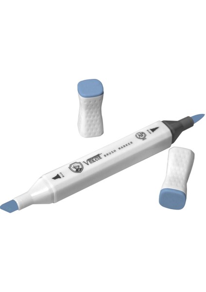 Graph Master Brush Marker B164 Manganese Blue modelleri