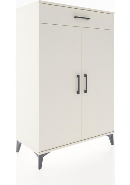 Hyperion Dolap 2 Raflı Tek Çekmeceli 2 Kapaklı 88X44X134 Aytaşı-Aytaşı fiyatları