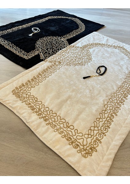 Kalpli Seccade Eşli Çift Seccade Tesbihli Gelin Damat Bohçası Hediyelik Çeyizlik indirimleri