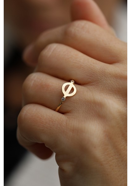 14 Ayar Altın Büyük Vida Obje Yüzük fiyatları