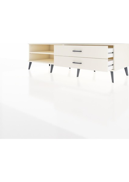 Kronos Tv Ünitesi Tek Raflı 2 Çekmeceli 176X59X51 Aytaşı-Aytaşı/aytaşı modelleri