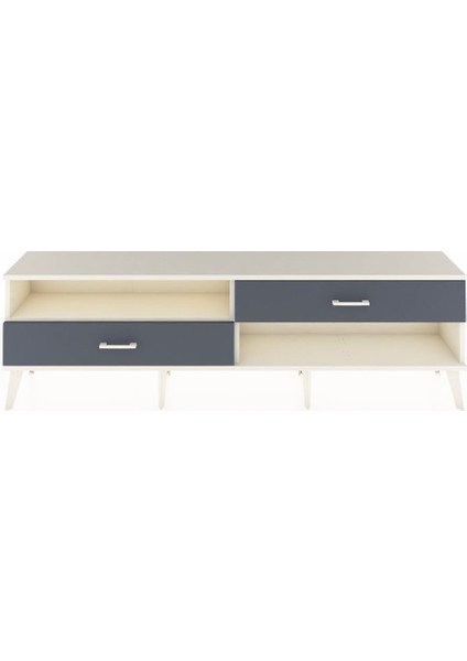 Arges Tv Ünitesi Tek Raflı 2 Çekmeceli 176X30X51 Aytaşı-Aytaşı/antrasit