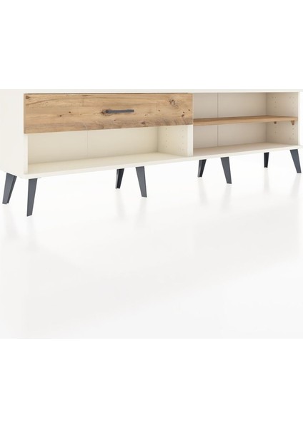 Arges Tv Ünitesi Tek Raflı Tek Çekmeceli 176X30X51 Aytaşı-Çam/çam fiyatları