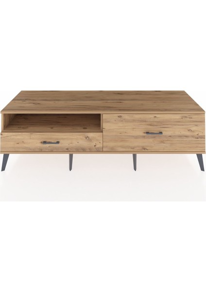 Kronos Tv Ünitesi Tek Raflı 2 Çekmeceli 176X59X51 Çam-Çam/çam