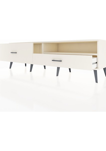 Hyperion Tv Ünitesi Tek Raflı 2 Çekmeceli 176X44X51 Aytaşı-Aytaşı/aytaşı fırsatları