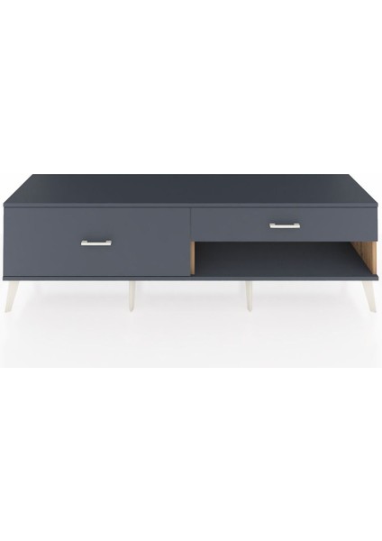 Hyperion Tv Ünitesi 2 Çekmeceli 176X44X51 Çam-Antrasit/antrasit