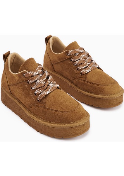 Edle Taba Süet Bağcıklı Kadın Bot fiyatları