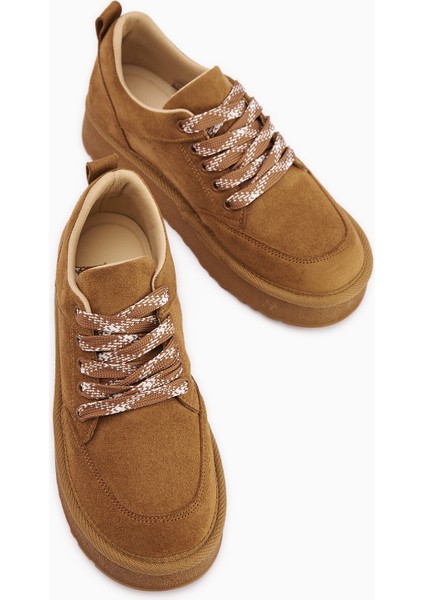 Edle Taba Süet Bağcıklı Kadın Bot modelleri