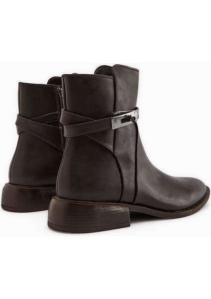 Tinna Kahve Tokalı Kadın Bot indirimleri