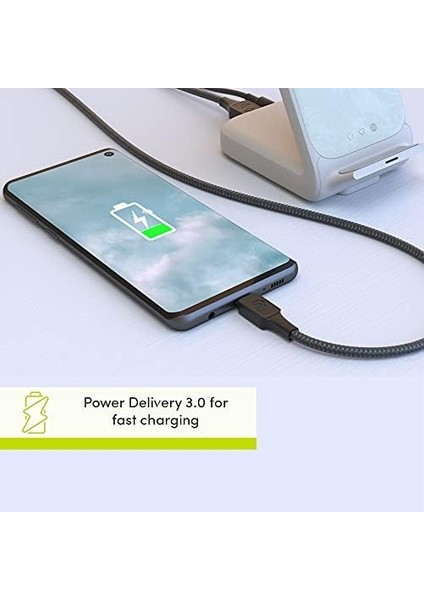 Instantstation Kablosuz 33W Pd Usb-C ve Usb-A Kompakt Hızlı Şarj Kablosuz Şarj Cihazı (Beyaz) fiyatları