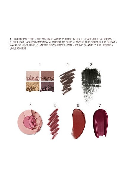 The Vıntage Vamp Makyaj Set fiyatları