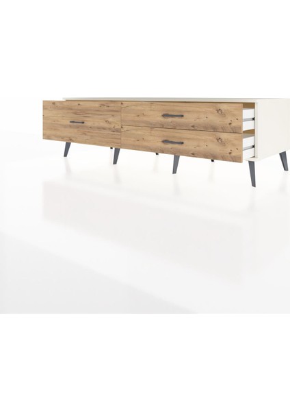 Kronos Tv Ünitesi 3 Çekmeceli 176X59X51 Aytaşı-Aytaşı/çam modelleri