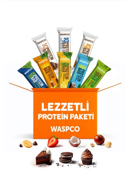 Protein Bar Karma Paketi 8 Adet (8 Çeşit) fiyatları