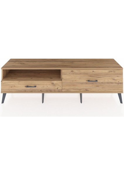 Hyperion Tv Ünitesi Tek Raflı 2 Çekmeceli 176X44X51 Çam-Çam/çam