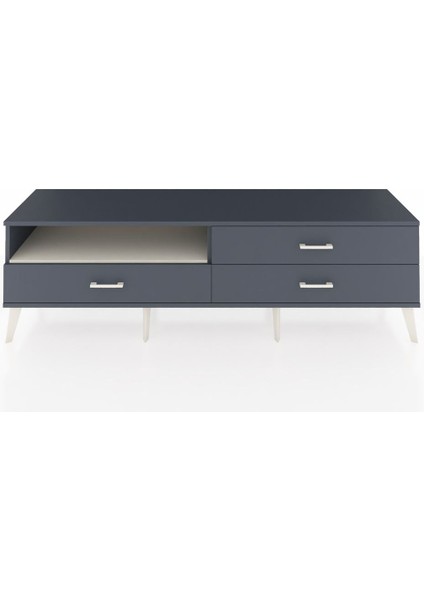 Hyperion Tv Ünitesi Tek Raflı 3 Çekmeceli 176X44X51 Antrasit-Aytaşı/antrasit